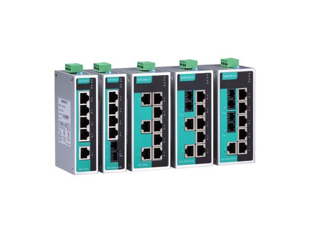 Moxa EDS-208A-MM-SC 6x10/100BaseT(X), 2xMulti Mode SC 